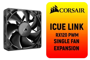 Corsair iCUE LINK RX120 120mm PWM Single Fan Expansion